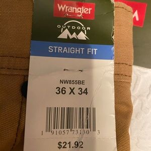 Wrangler Men's Outdoor Rugged Utility Pant